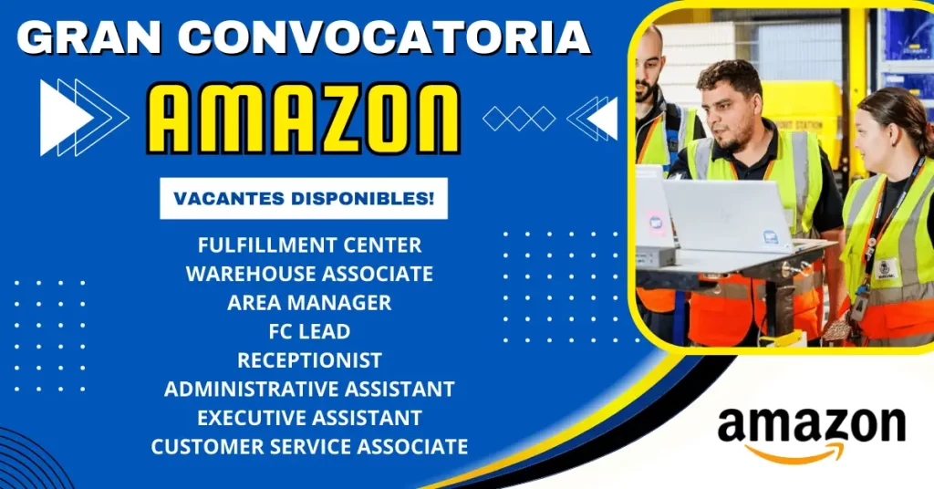 ¡ÚNETE A AMAZON E IMPULSA LA LOGÍSTICA! 🚀📦